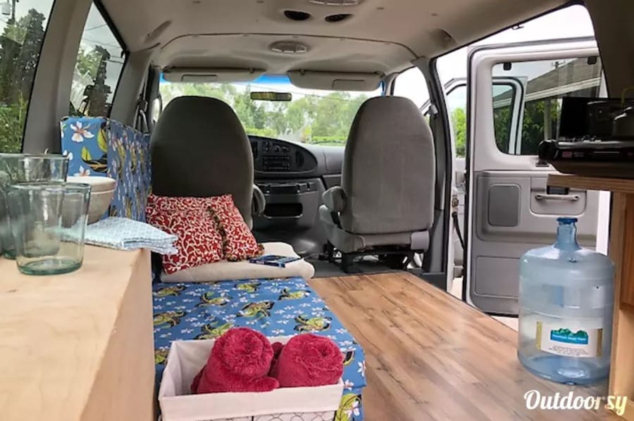 Inside Ford E350 Travelmaster Inside Ford E350 Travelmaster