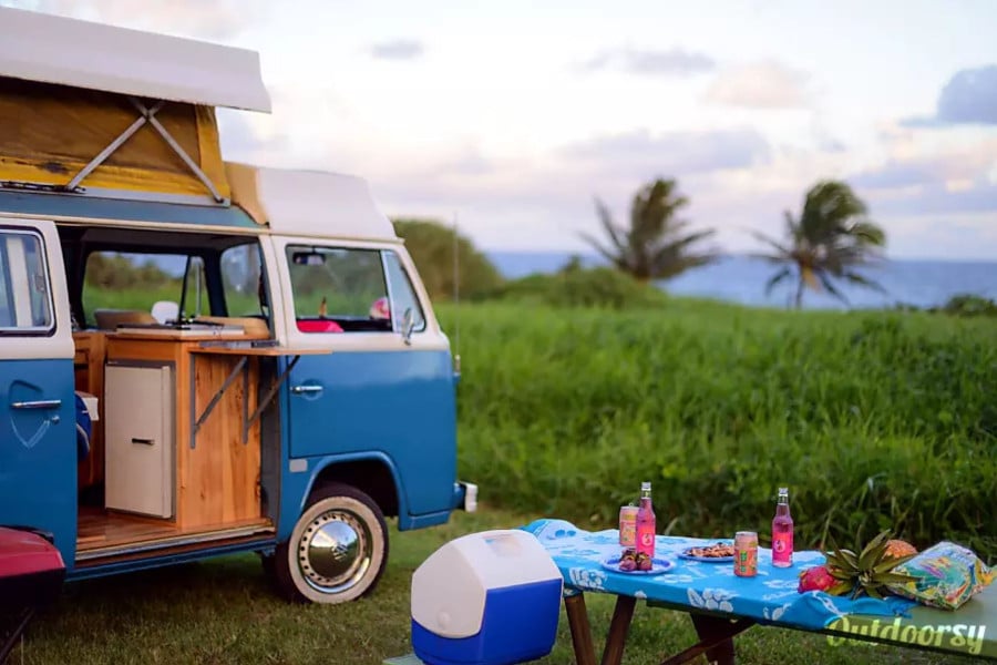 Inside Volkswagon Camper Van Rental Hawaii Inside Volkswagon Camper Van Rental Hawaii