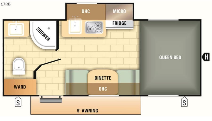 Starcraft Comet Floorplan Starcraft Comet Floorplan