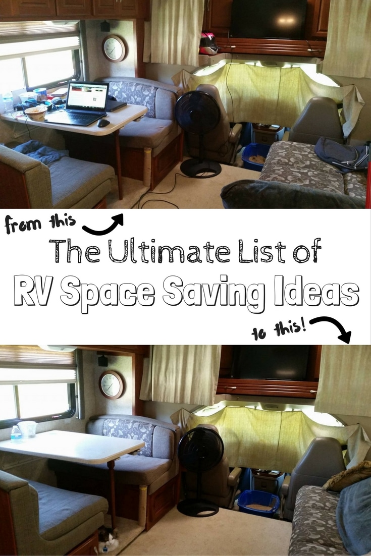 100 Rv Space Saving Ideas For Ultimate Rv Organization Get Tidy