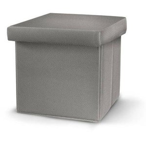 Get extra RV storage with a collapsible ottoman