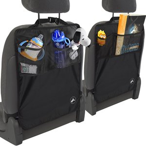 Over-the-seat organizer for motorhomes