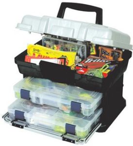 RV Organization Tips: Store odds and ends in a tackle box!