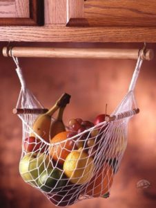 RV organizer: fruit hammock