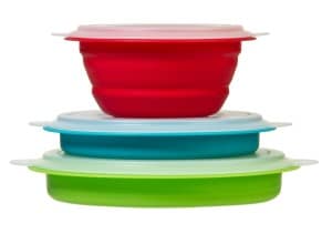 Collapsible bowls for RV kitchen