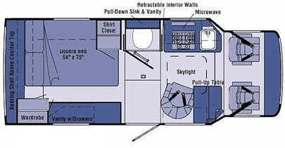 Winnebago Rialta Floor Plan