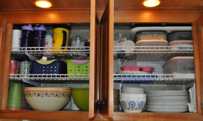 rv shelves