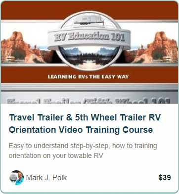 Travel Trailer & 5th Weel RV Training Course