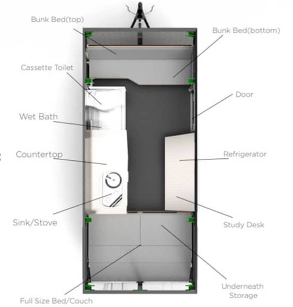 Mantis Camper Interior