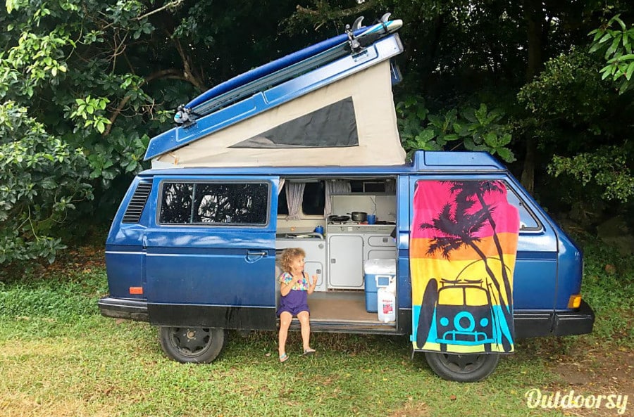 Glance Inside VW Westfalia