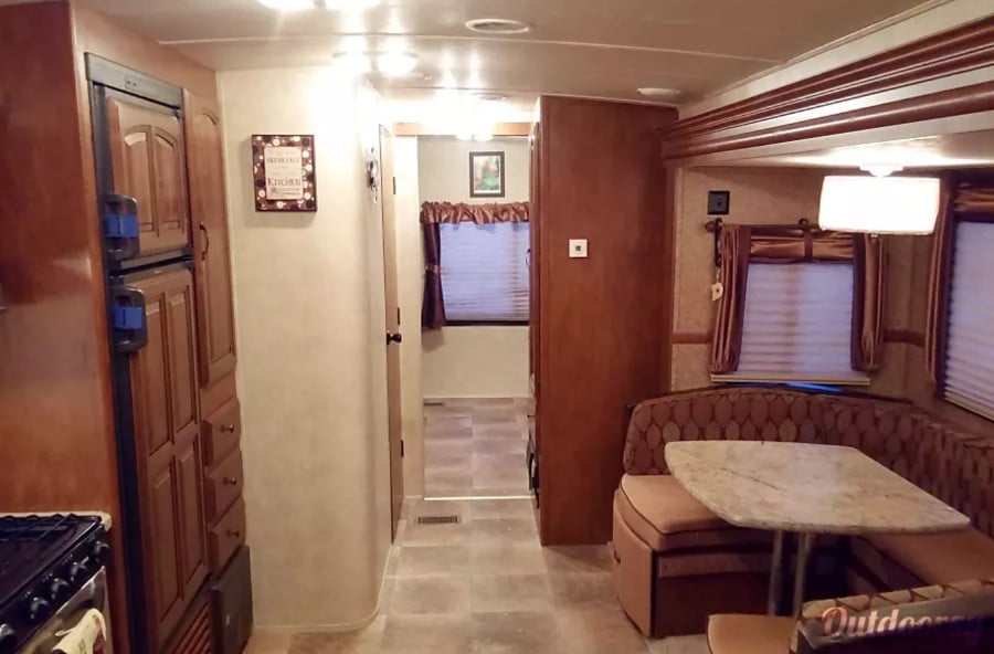 Inside Forest River Salem Hemisphere RV Rental FL