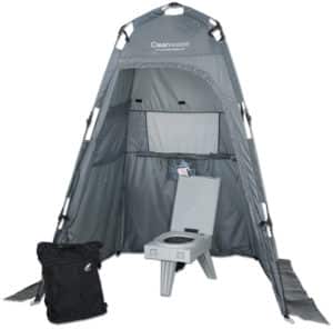 Portable Toilet With Tent Kit