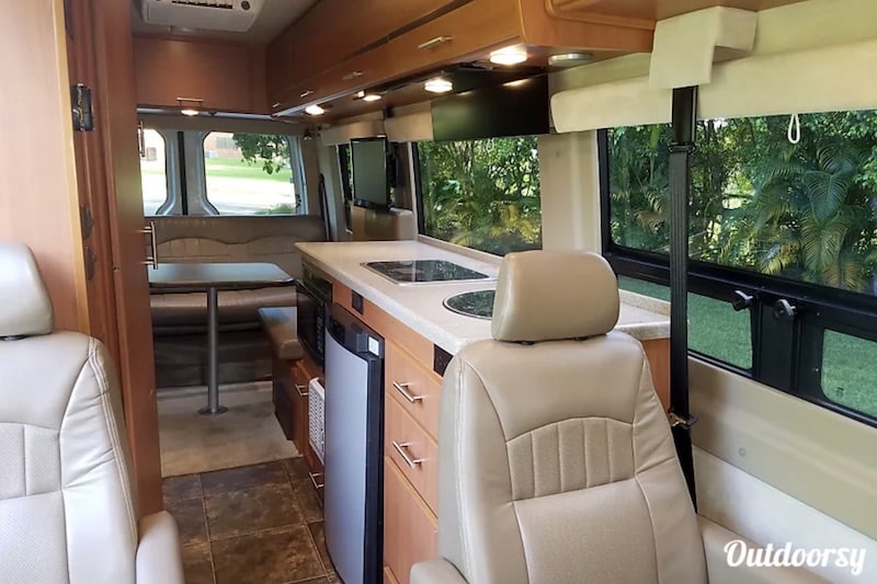 2012 Mercedes Benz Sprinter interior