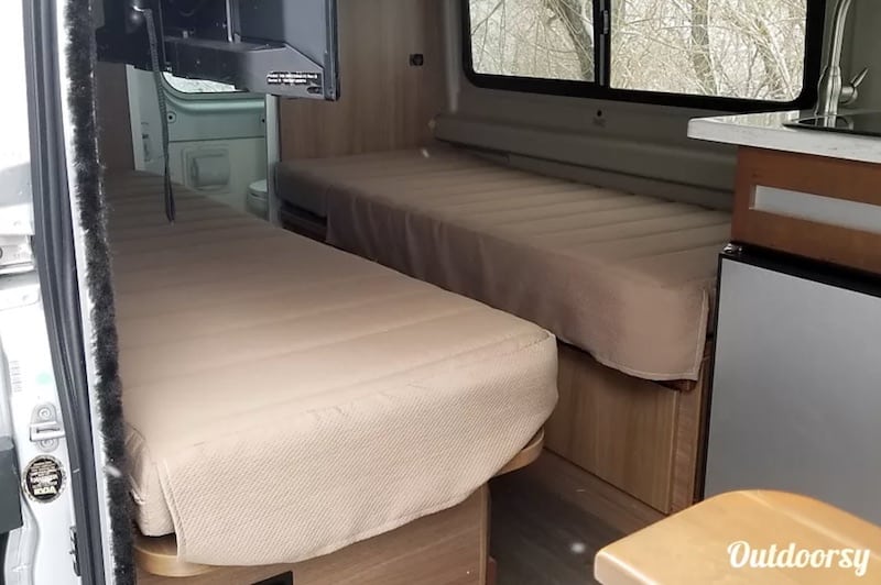 2017 Winnebago Travato 59k interior