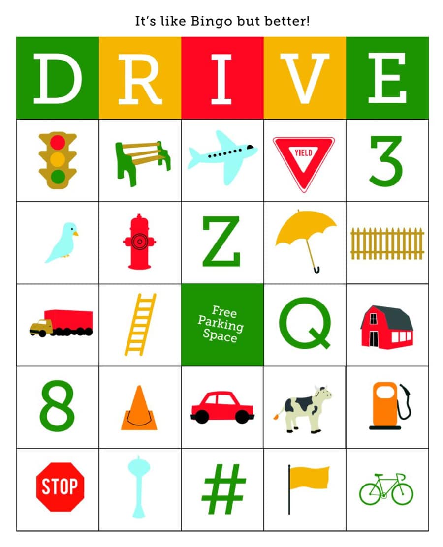 DRIVE Bingo