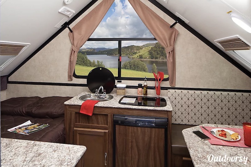 2017 Coachmen Viking interior