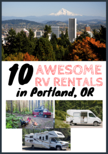 Portland OR RV Rentals