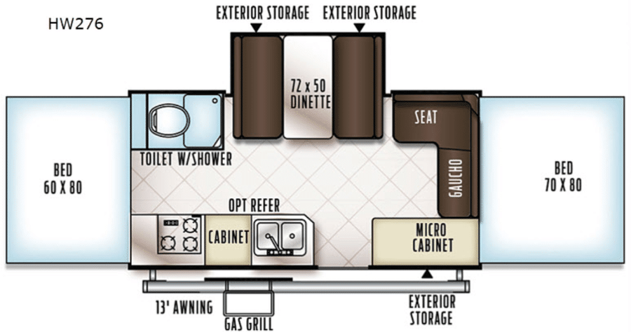 Rockwood Pop Up Campers Floor Plans Viewfloor.co