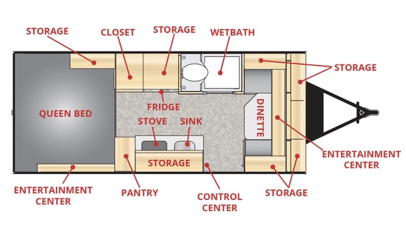 Little Guy Max floor plan