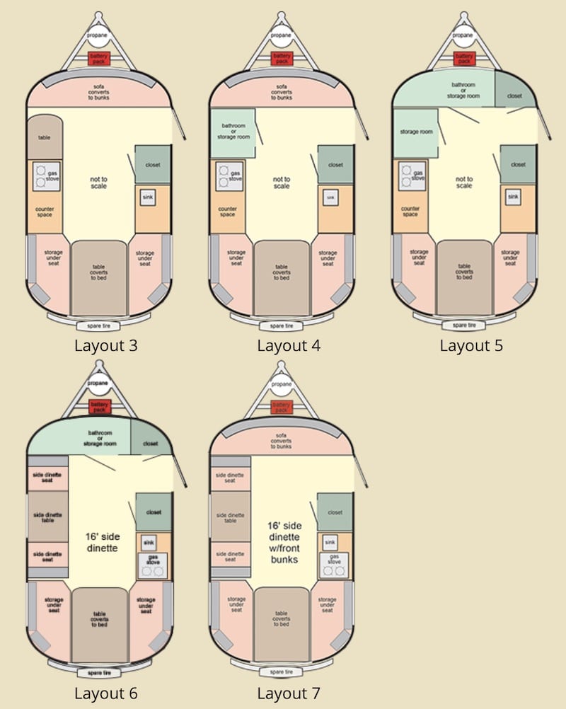 scamp standard floor plans