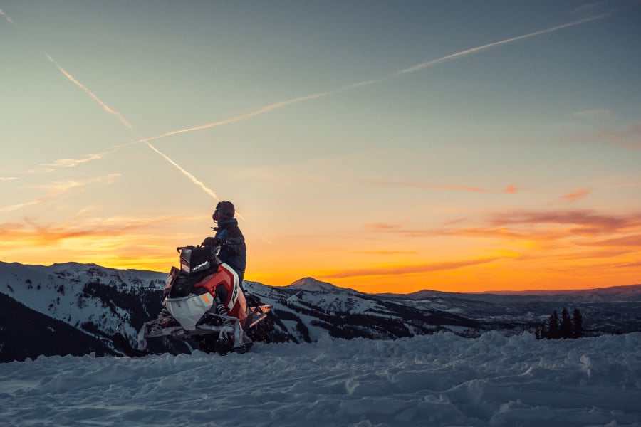 snowmobiling in lake tahoe