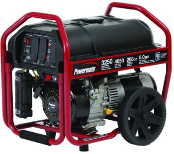 Powermate PM0123250 Gas Powered Portable Generator Powermate PM0123250 Gas Powered Portable Generator