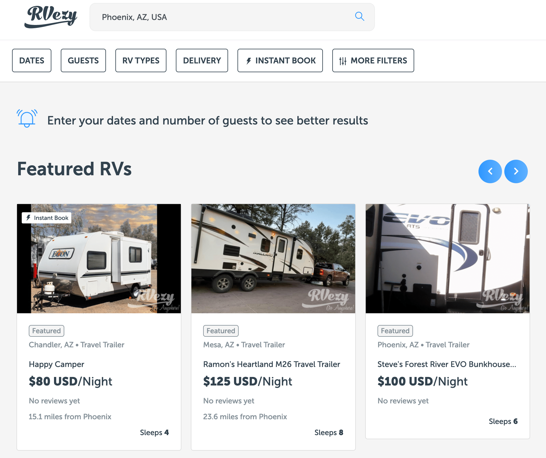 RV Rentals