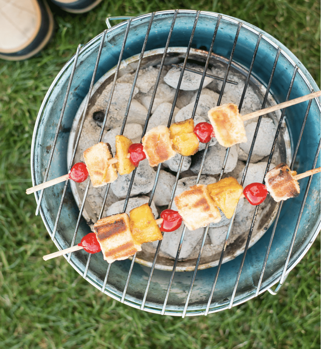 Happy Money Saver Pineapple Upside Down Skewers