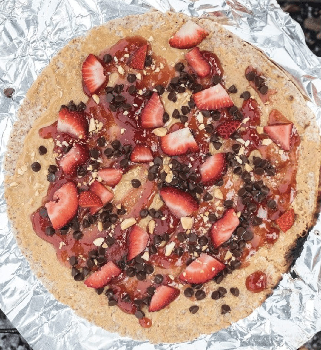 Spaceships and Laser Beams Dessert Pizza