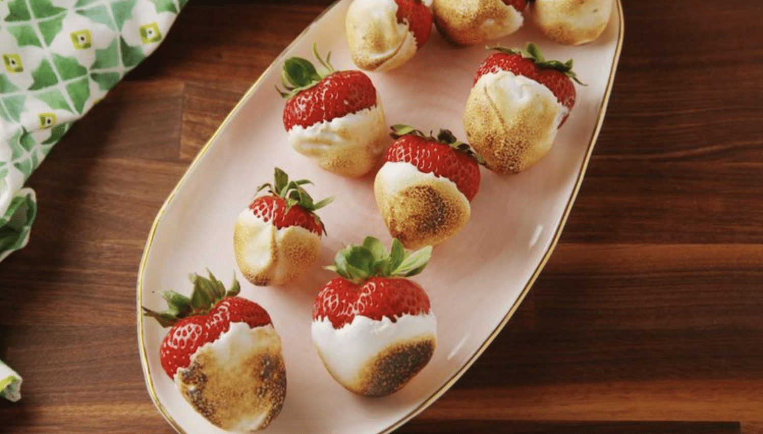 Delish Campfire Strawberries