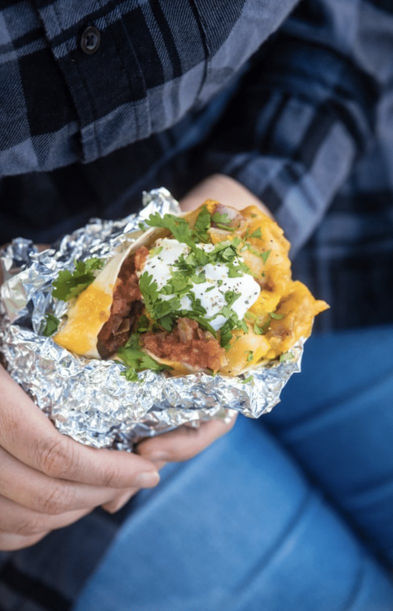 The Adventure Bite Campfire Burritos