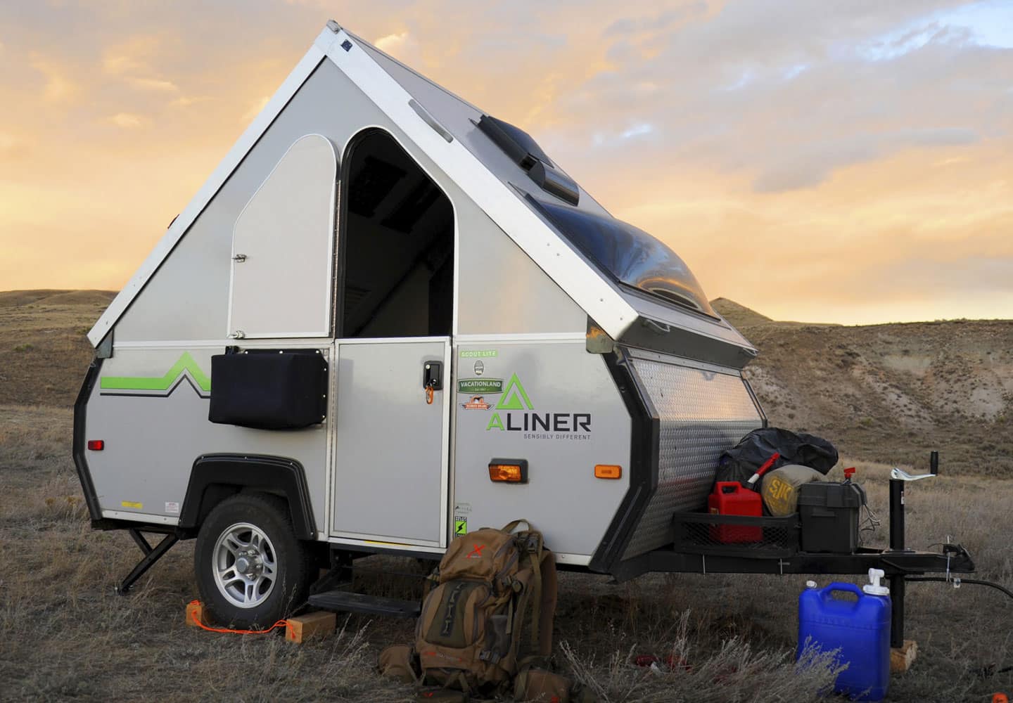 A-frame trailer A-frame trailer