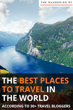 The Best Places to Travel in 2021