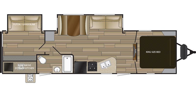 Cruiser Embrace EL31 Floor plan