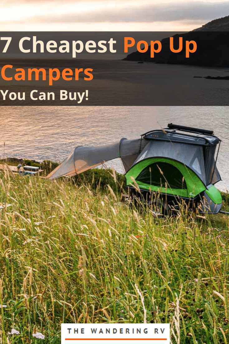 7 Cheapest Pop Up Campers You Can Buy