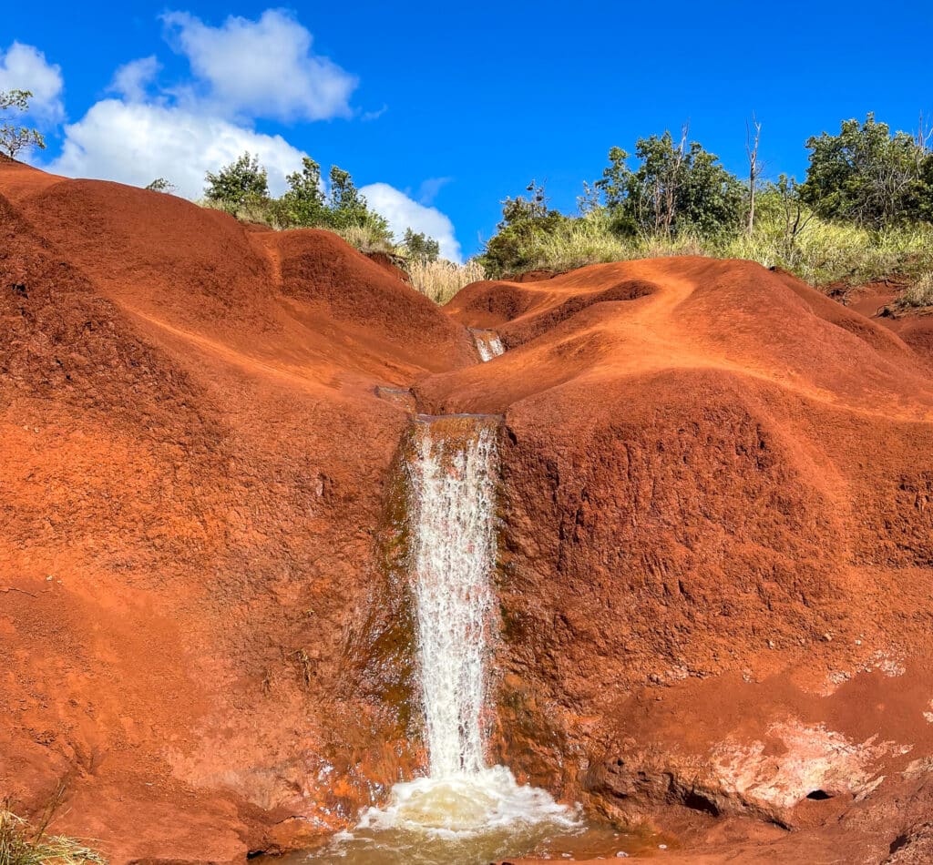 Red Dirt Waterfall
