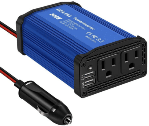 Power Inverter DC 12V to 110V AC Car Charger