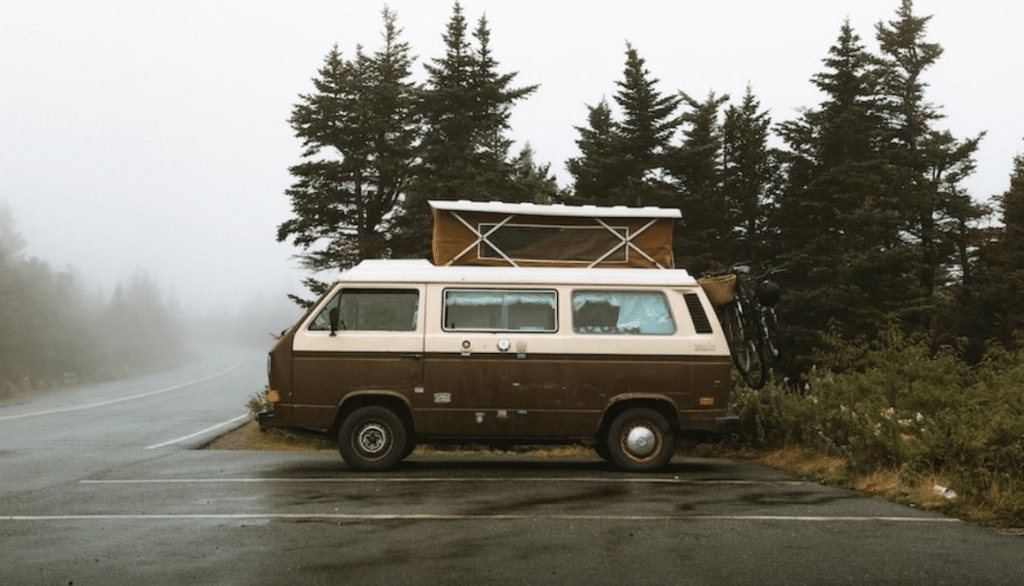 stealth camping in parking lots