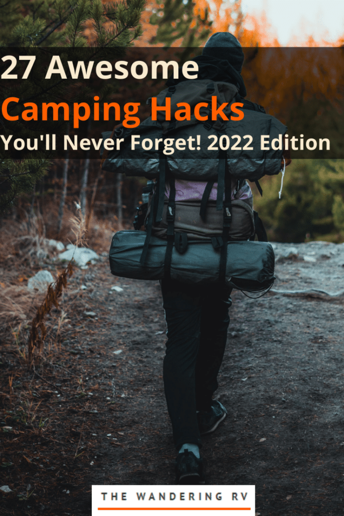 27 Awesome Camping Hacks You'll Never Forget