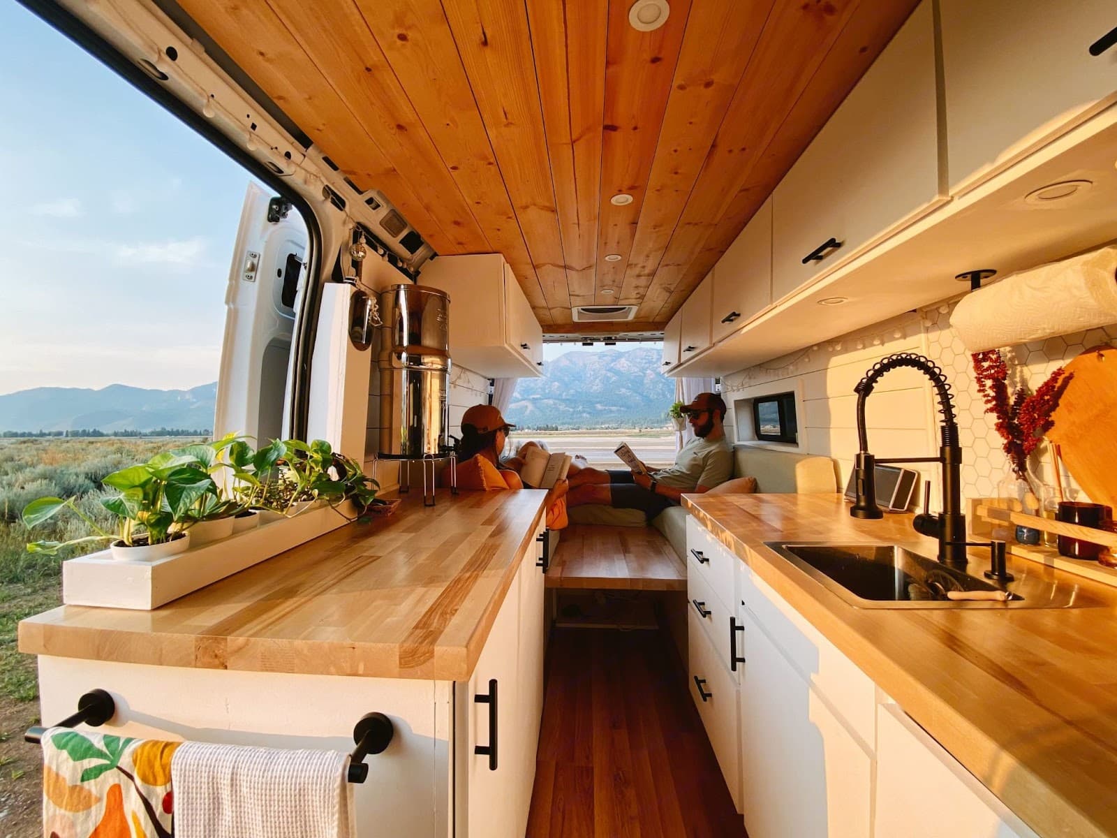 Beautiful camper interior photo