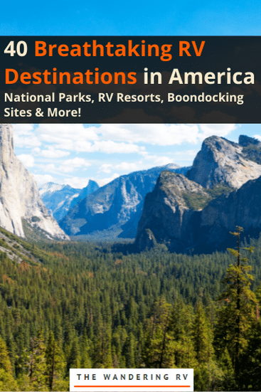 best rv destinations in america