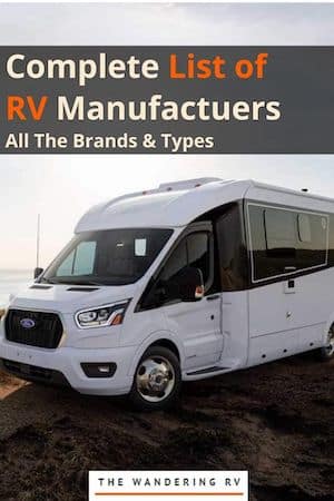 11 Best A-Frame Campers Complete List of RV Manufacturers: All the Brands & Types