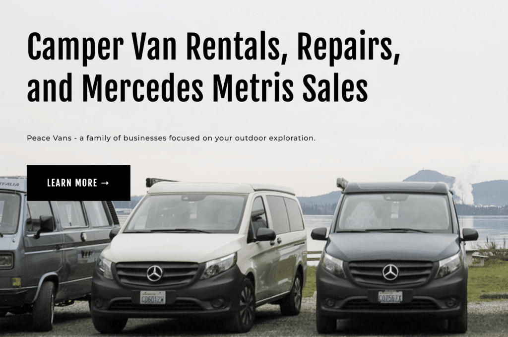 Peace Vans Rentals