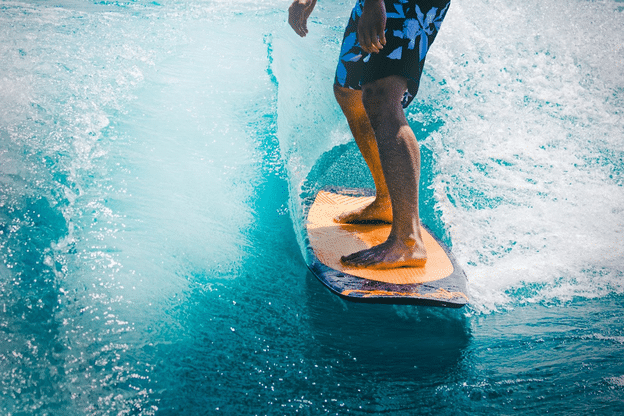 Surfing in Hawaii