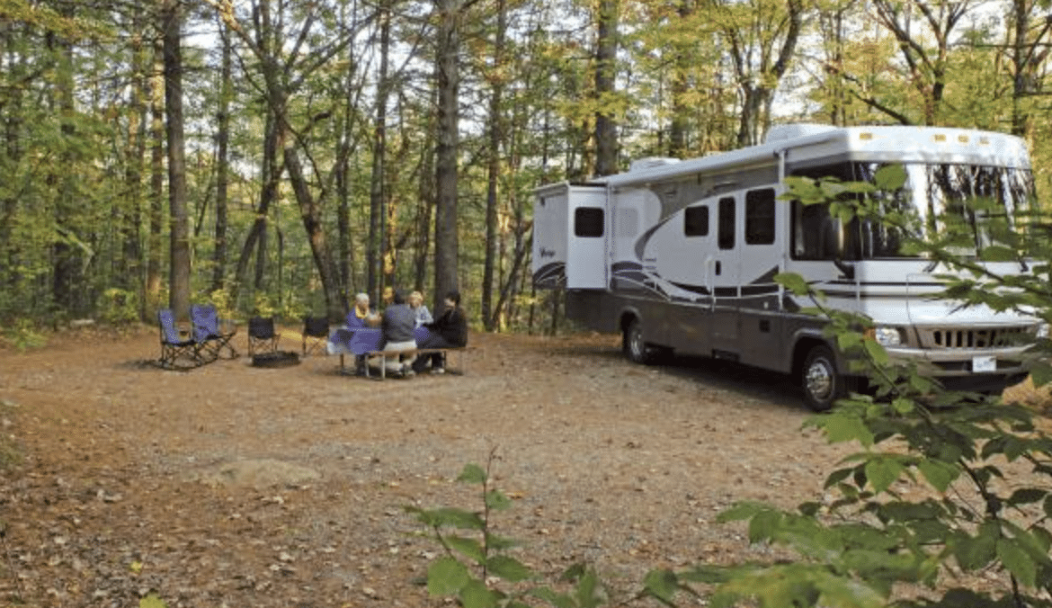 Danforth bay camping