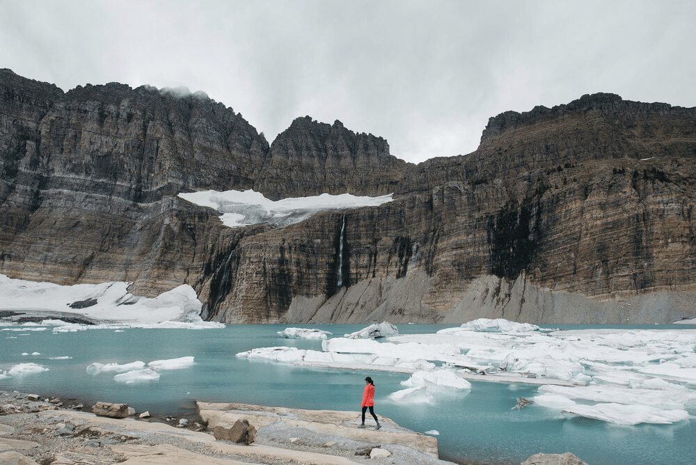 Grinnell glacier trail