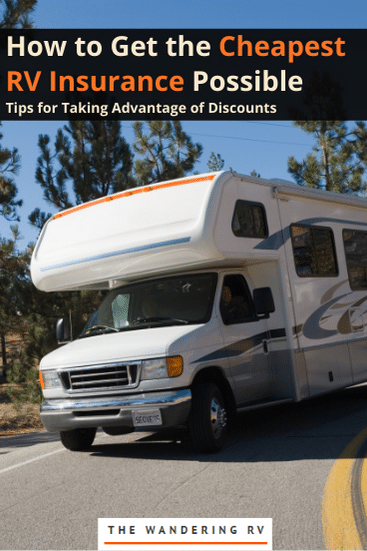 how to get the cheapest rv insurance