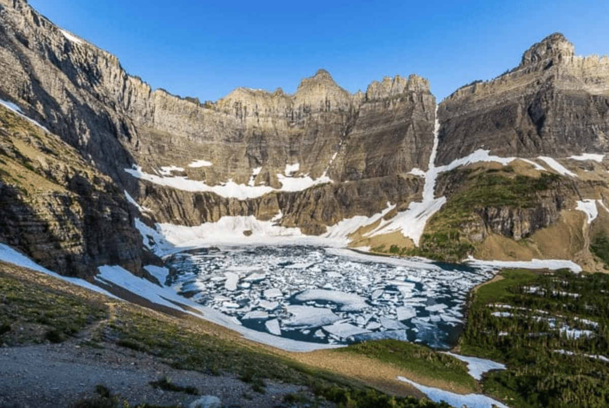 Iceburg lake 