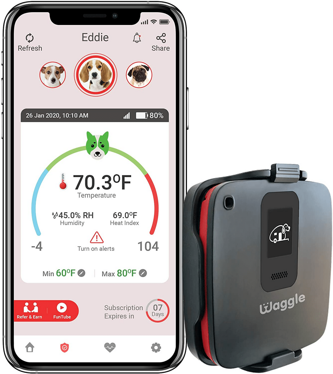 RV Pet Safety Temperature Monitor