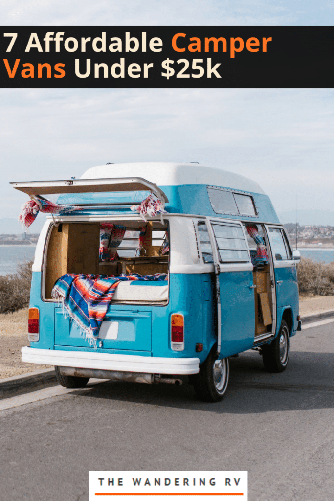 7 affordable camper vans under $25k